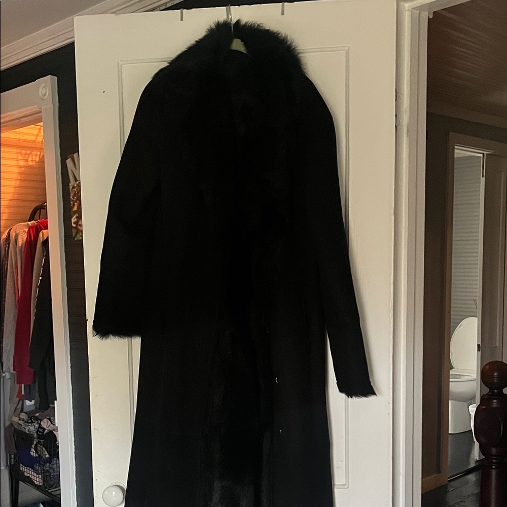 Cole Haan Black Leather Jacket